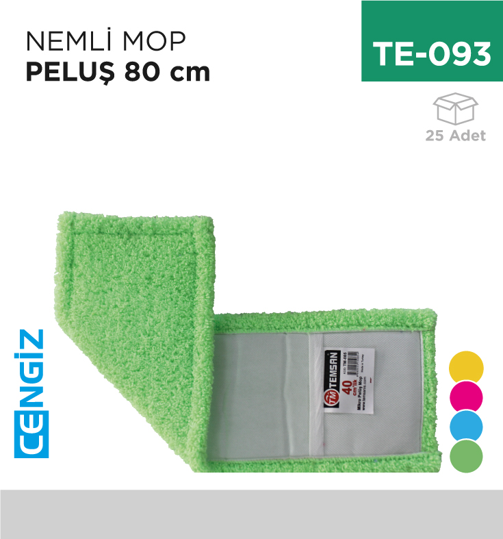 NEMLİ MOP PELUŞ 80 CM