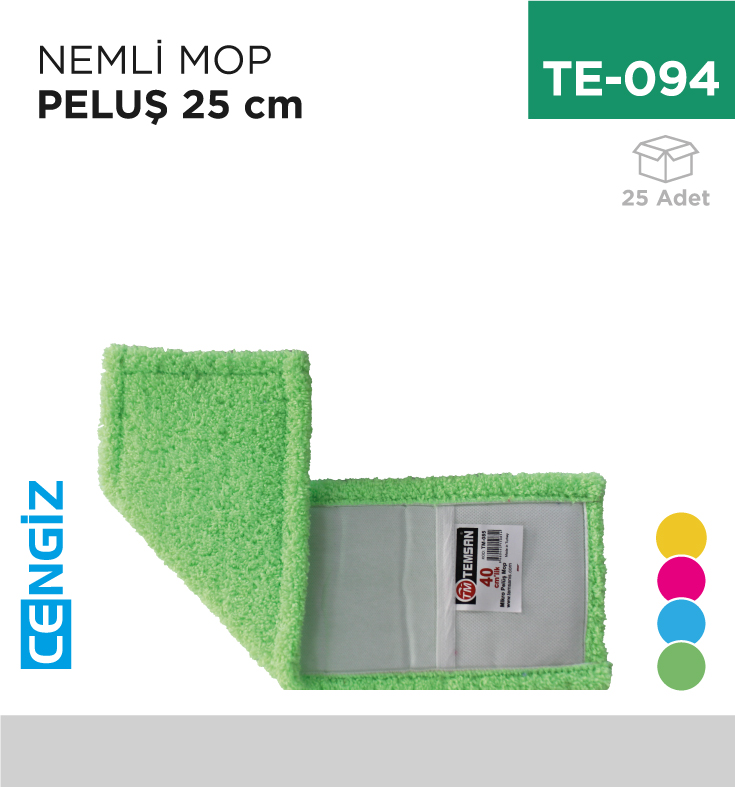 NEMLİ MOP PELUŞ 25 CM