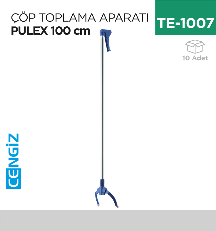 ÇÖP TOPLAMA APARATI 100 CM PULEX (P336)