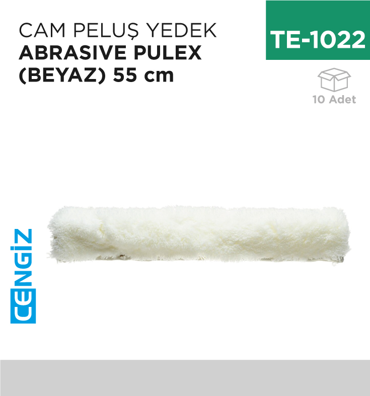 CAM PELUŞ YEDEK ABRASIVE PULEX(BEYAZ)55 CM(P974)