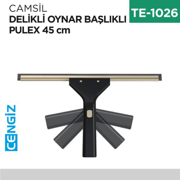 CAMSİL DELİKLİ OYNAR BAŞLIKLI PULEX 45 CM (P971)