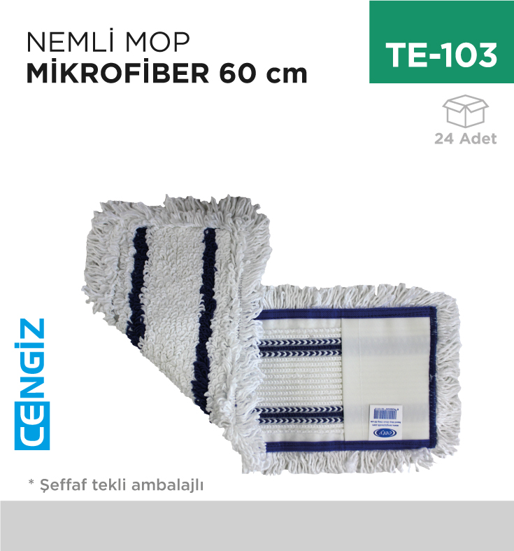 NEMLİ MOP MİKROFİBER 60 CM (ZNM)