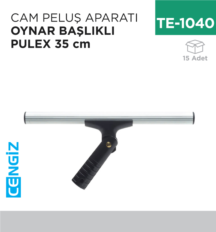 CAM PELUŞ APARATI OYNAR BAŞLIKLI PULEX 35 CM (P659)