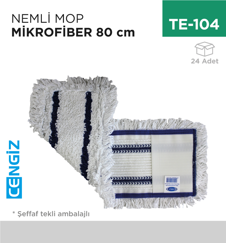 NEMLİ MOP MİKROFİBER 80 CM (ZNM)