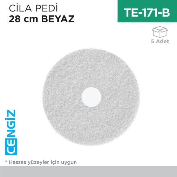 CİLA PEDİ 28 CM BEYAZ