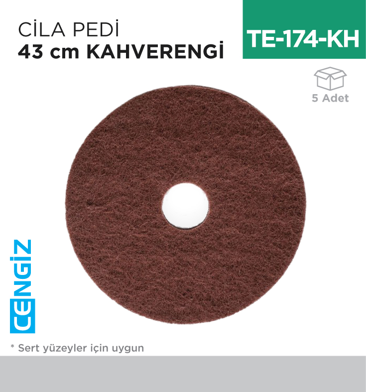 CİLA PEDİ 43 CM KAHVERENGİ (CP 767)