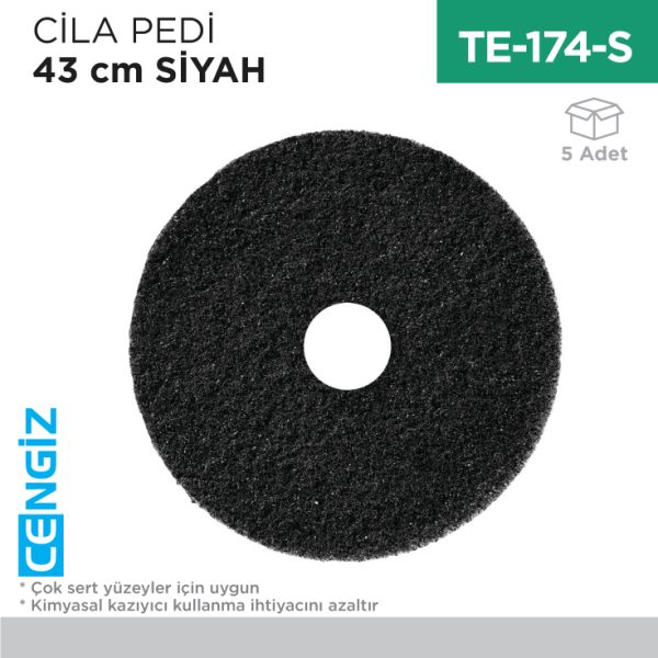 CİLA PEDİ 43 CM SİYAH