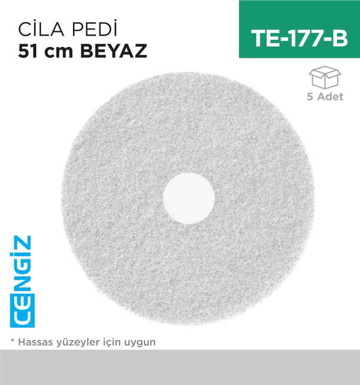 CİLA PEDİ 51 CM BEYAZ