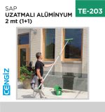 SAP UZATMALI ALÜMİNYUM 2 MT (1+1)