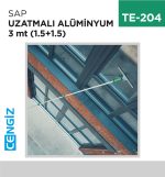 SAP UZATMALI ALÜMİNYUM 3 MT (1.5 +1.5)