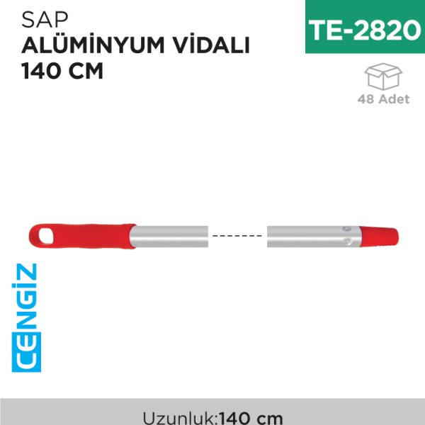 SAP ALÜMİNYUM VİDALI ELOKSAVLI 140 CM (AEV293)