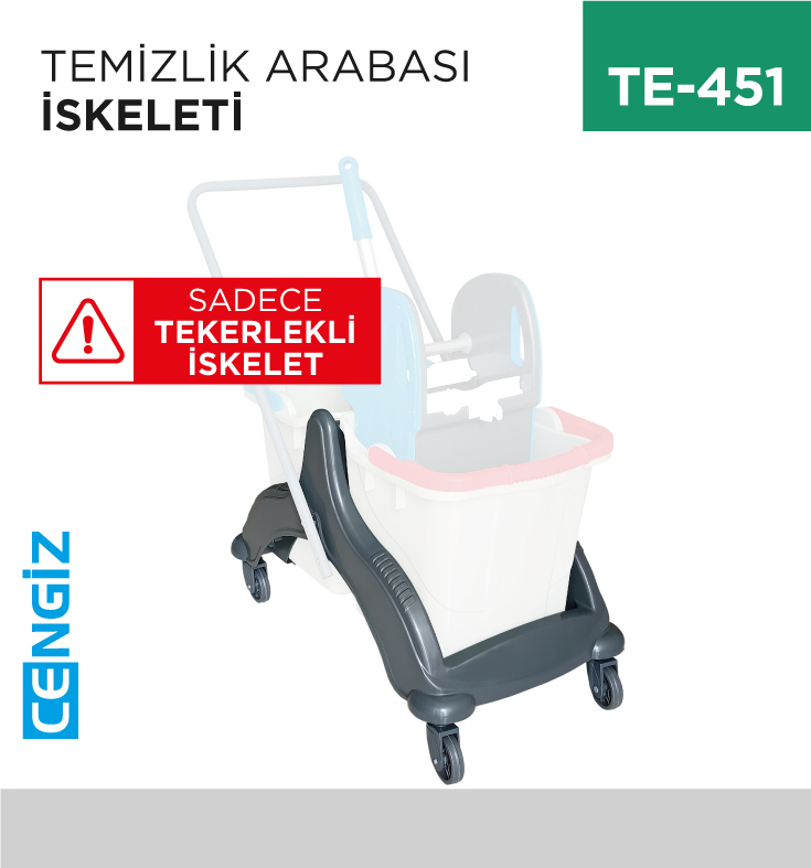 TEMİZLİK ARABASI İSKELETİ