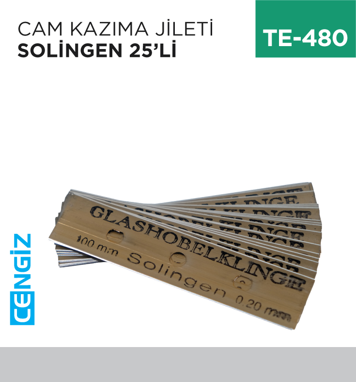 CAM KAZIMA JİLETİ SOLİNGEN 25Lİ