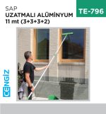 SAP UZATMALI ALÜMİNYUM 11 MT (3+3+3+2)  (TUS284)
