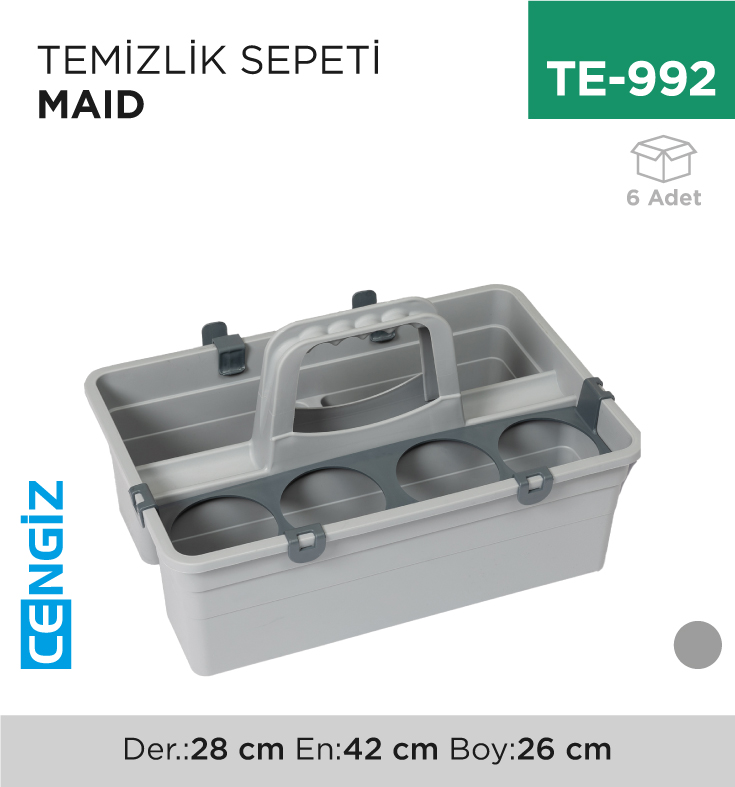 TEMİZLİK SEPETİ MAID (MTS129)