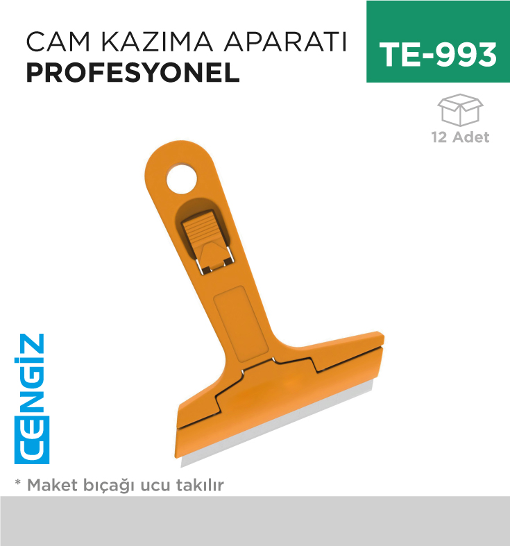 CAM KAZIMA APARATI PROFESYONEL( 2 YEDEKLİ) (CKS 02)