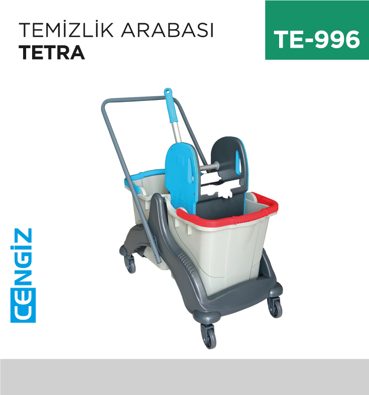 TEMİZLİK ARABASI TETRA (CK748)