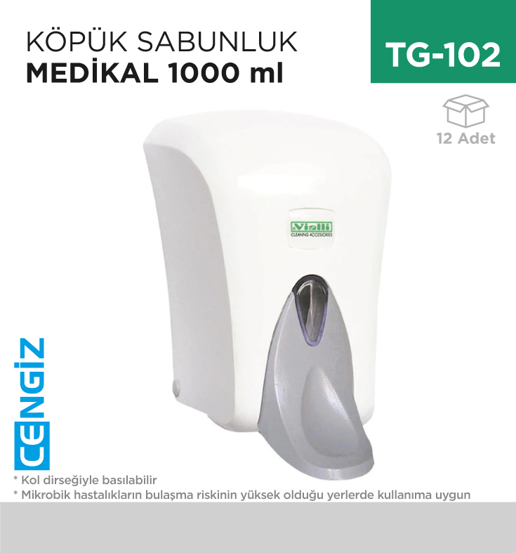 KÖPÜK SABUNLUK MEDİCAL 1000 ML(F6M)