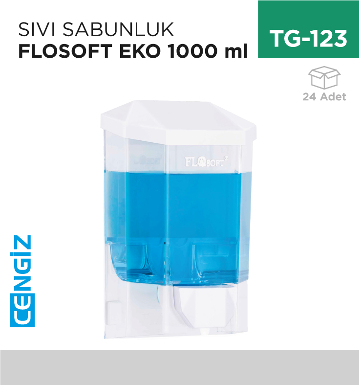 SIVI SABUNLUK FLOSOFT EKO 1000 ML (F 086)