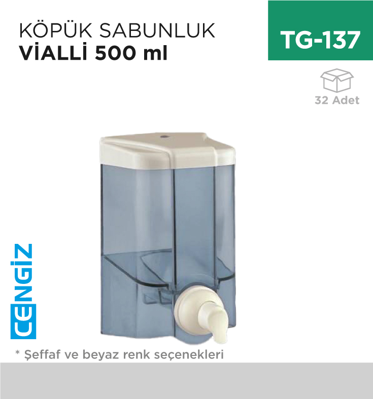 KÖPÜK SABUNLUK VİALLİ 500 ML (F2-F2T)