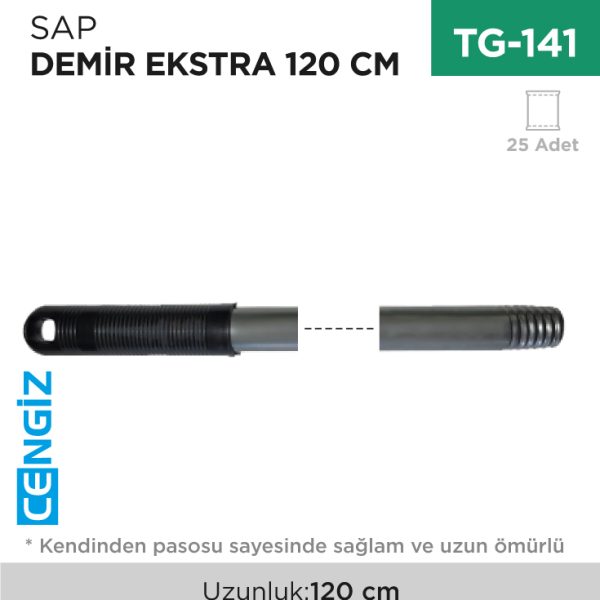 SAP DEMİR KENDİNDEN VİDALI 120 CM