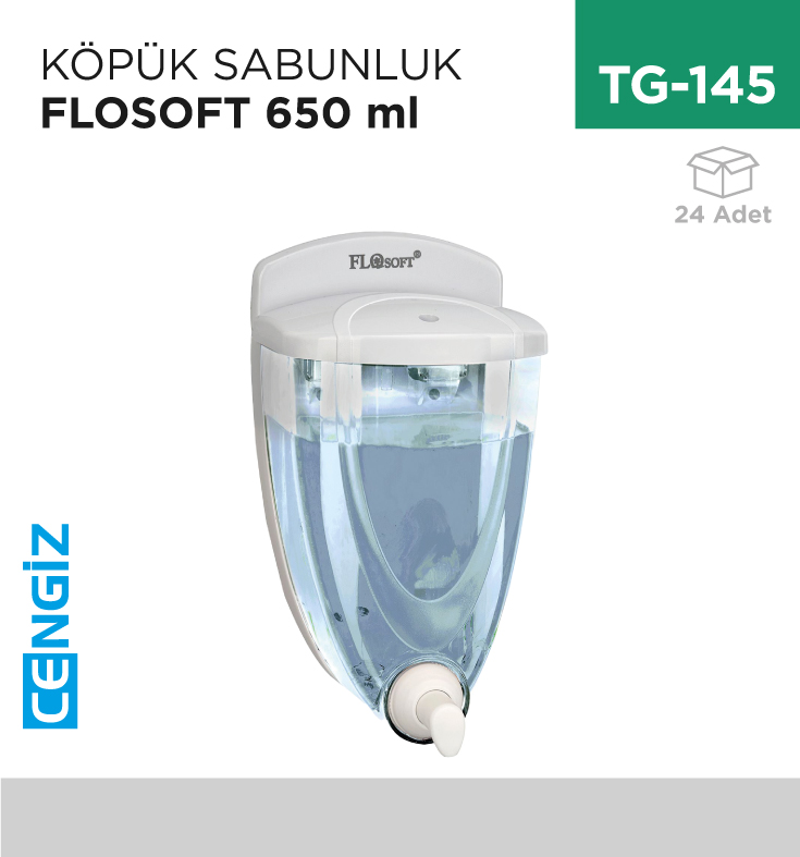 KÖPÜK SABUNLUK 650 ML FLOSOFT (F 073)