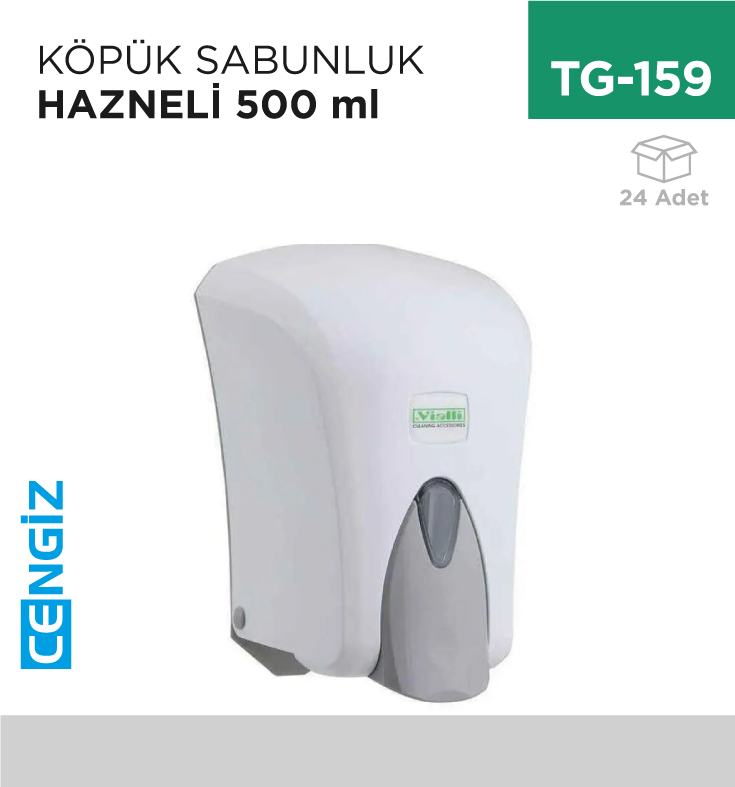 KÖPÜK SABUNLUK HAZNELİ 500 ML (F5)