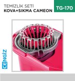 TEMİZLİK SETİ KOVA+SIKMA CAMEON (TP 665)