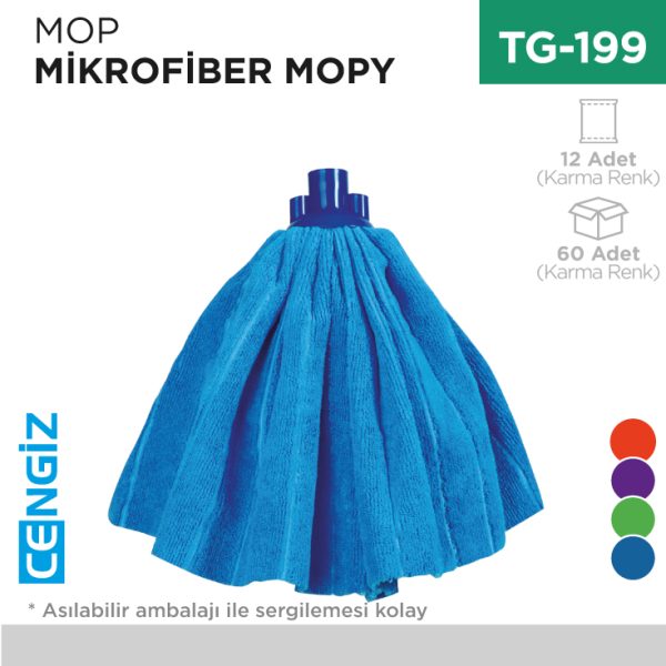 MOP HAVLU MİKROFİBER MOPY (TG-199)