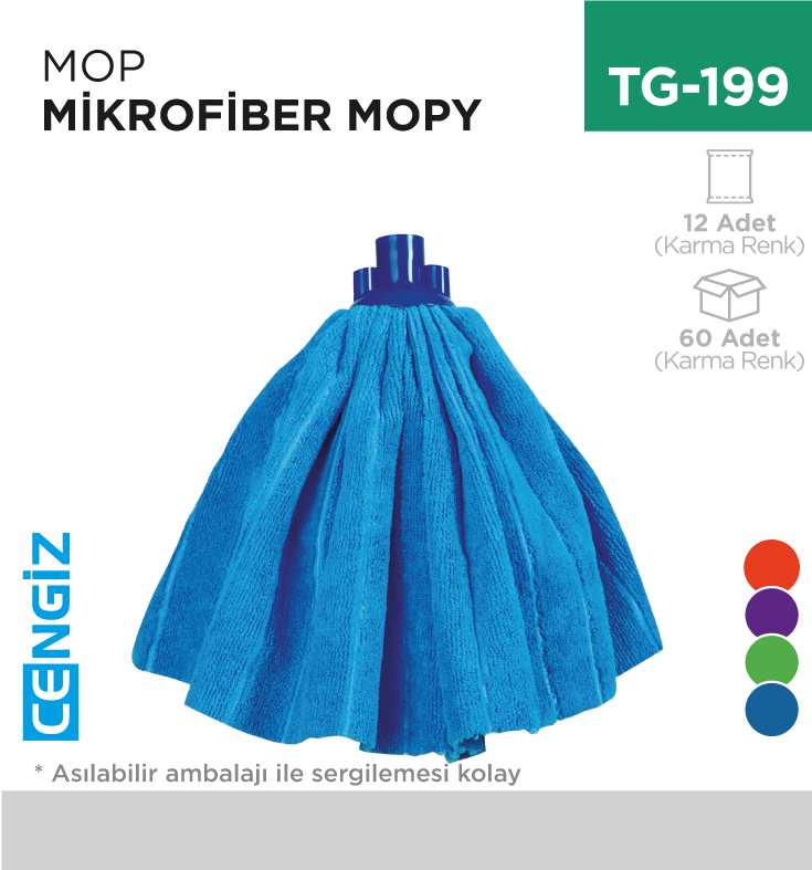 MOP HAVLU MİKROFİBER MOPY (TG-199)