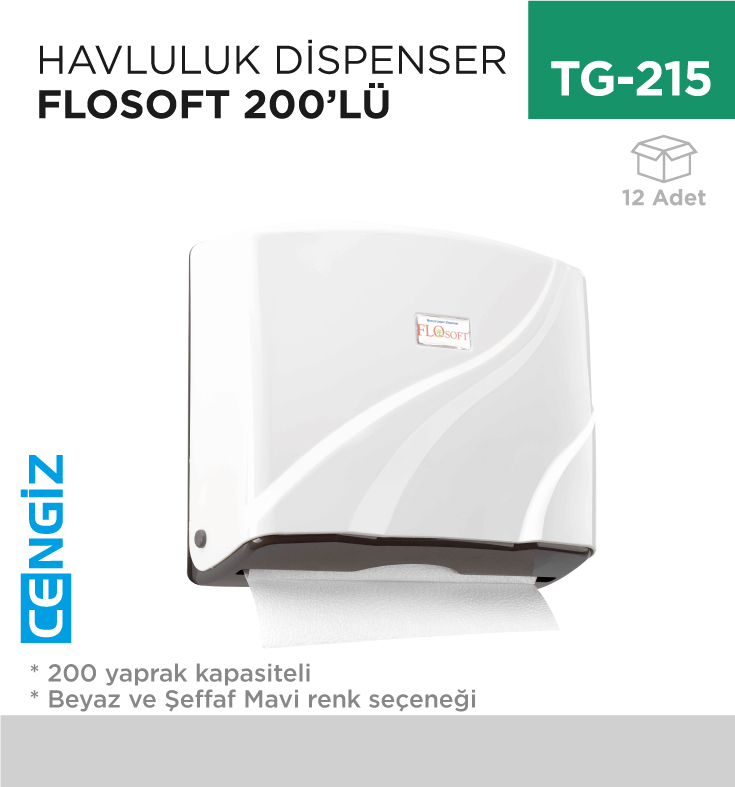 HAVLULUK DİSPENSER 200LÜ FLOSOFT (F177)