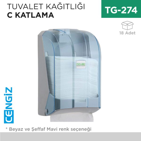 TUVALET KAĞITLIĞI C KATLAMA (K6-K6T)