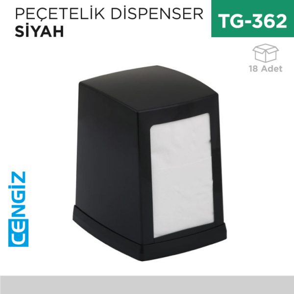 PEÇETELİK DİSPENSER SİYAH (NP100B)