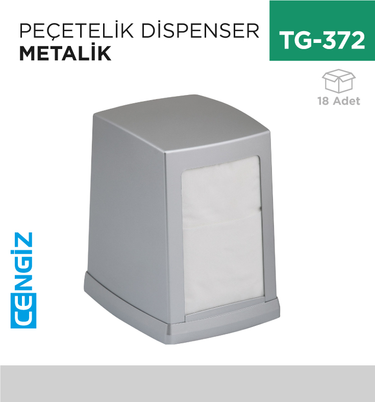 PEÇETELİK DİSPENSER M.GRİ (NP100M)