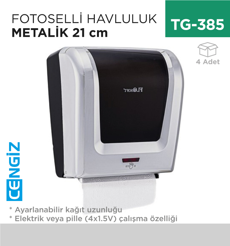 FOTOSELLİ HAVLULUK M.GRİ 21 CM (F120)