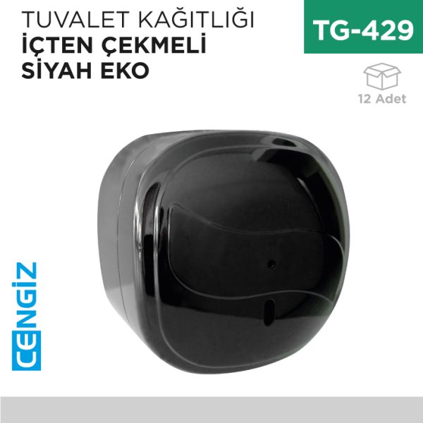 +TUVALET KAĞITLIĞI İÇTEN ÇEKMELİ SİYAH A FORM
