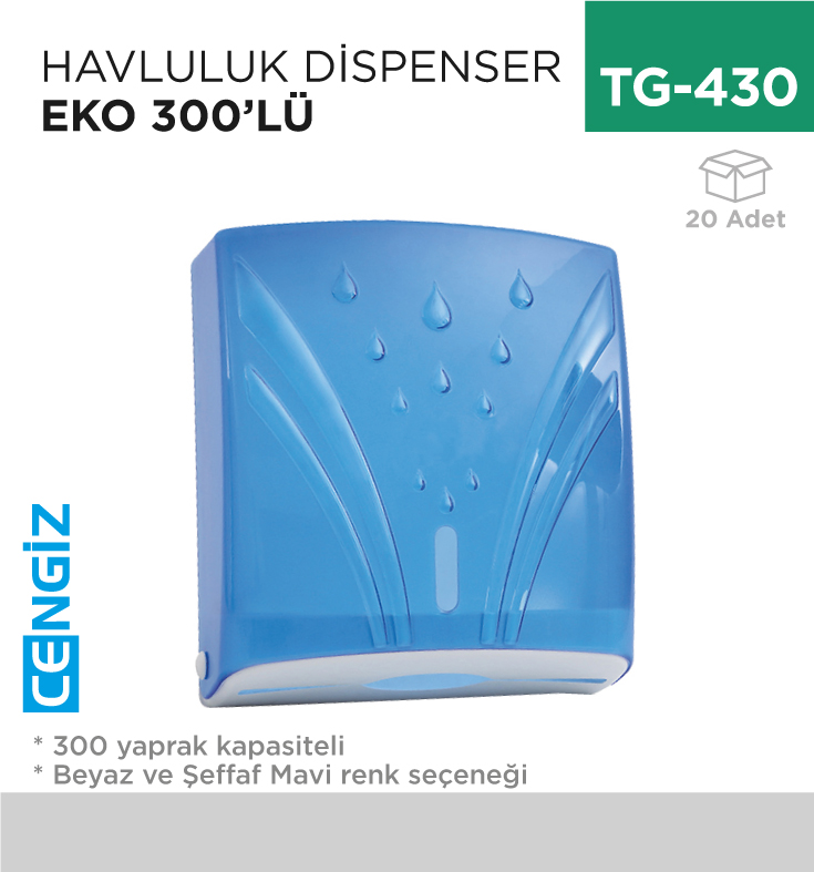 HAVLULUK DİSPENSER 300LÜ A FORM