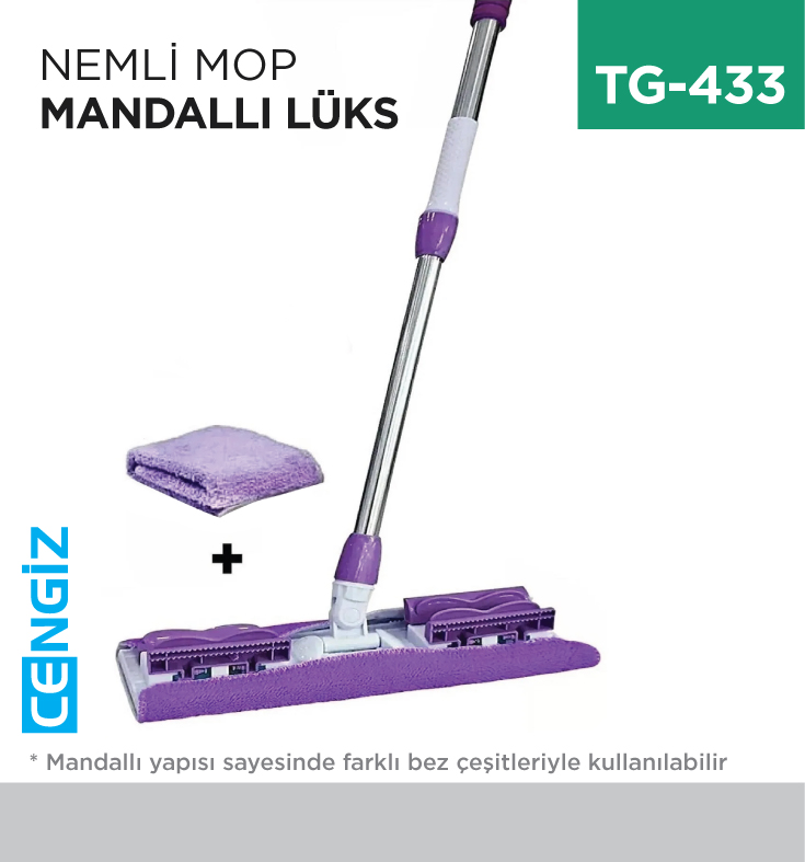 NEMLİ MOP TAKIM LÜKS (MANDALLI)