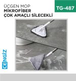 ÜÇGEN MOP MİKROFİBER ÇOK AMAÇLI SİLECEKLİ (303)