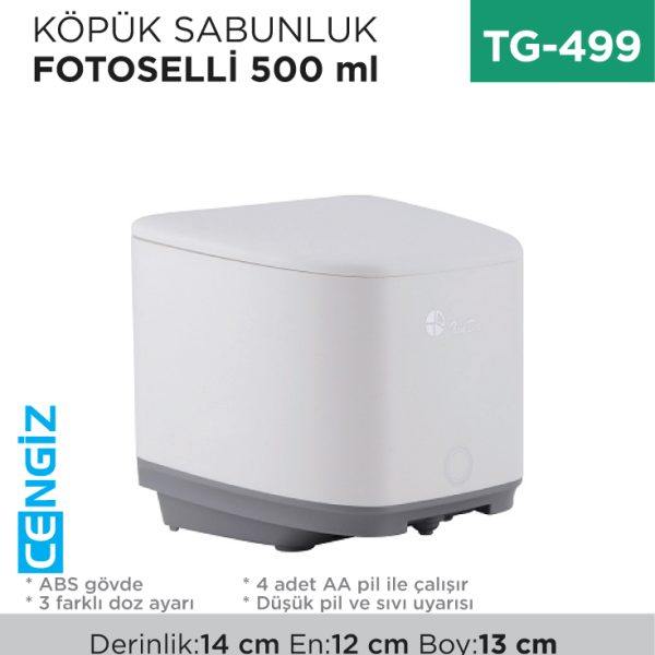 FOTOSELLİ KÖPÜK SABUNLUK 500 ML (PMQ50B)