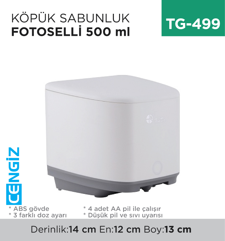FOTOSELLİ KÖPÜK SABUNLUK 500 ML (PMQ50B)
