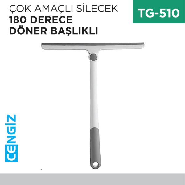 ÇOK AMAÇLI SİLECEK 180 DERECE DÖNER BAŞLIKLI