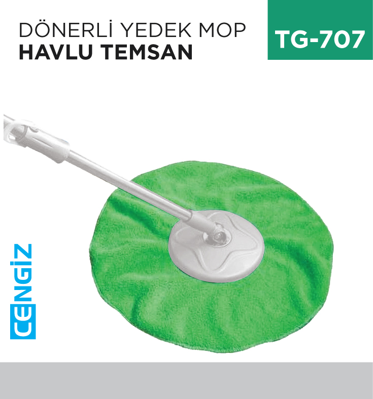 DÖNERLİ YEDEK MOP HAVLU TEMSAN (TM-078)