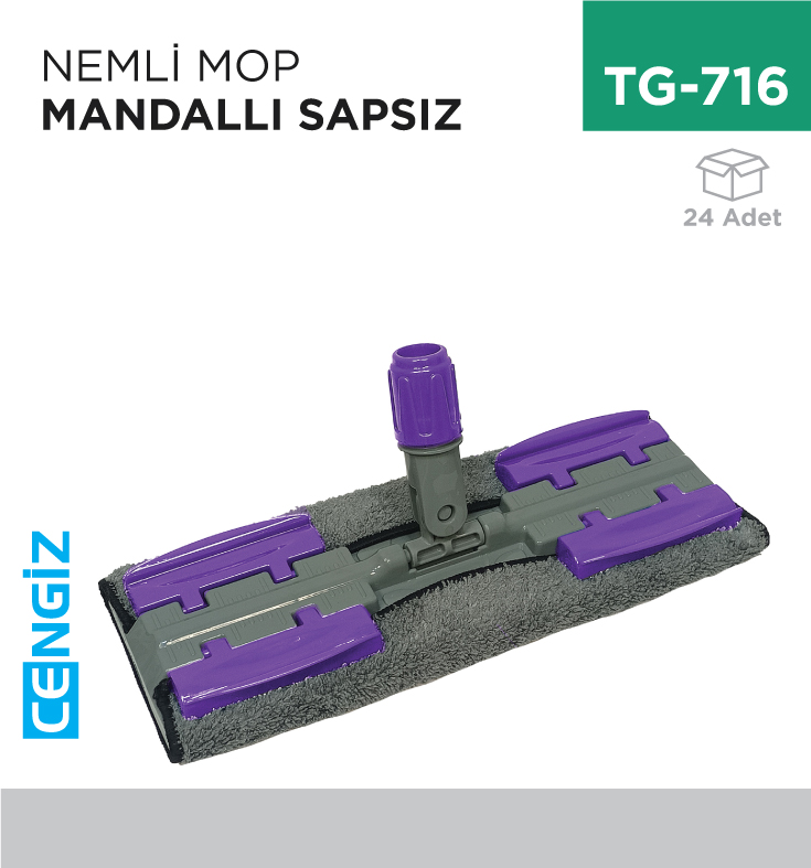 NEMLİ MOP MANDALLI SAPSIZ (AMP304)
