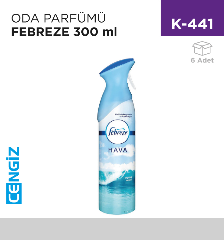 ODA PARFÜMÜ FEBREZE 185 ML