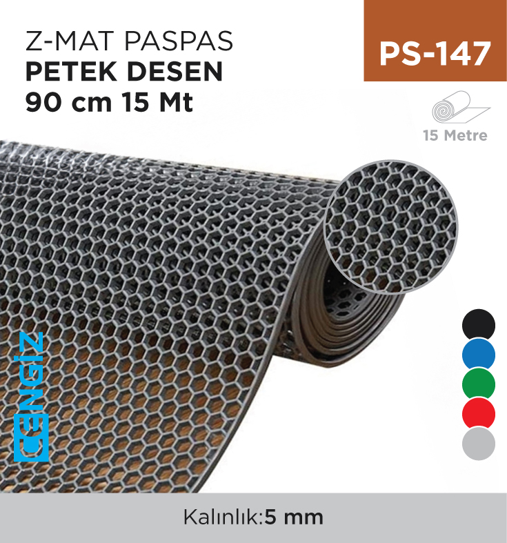 Z-MAT PASPAS PETEK DESEN 90 CM 15 MT)
