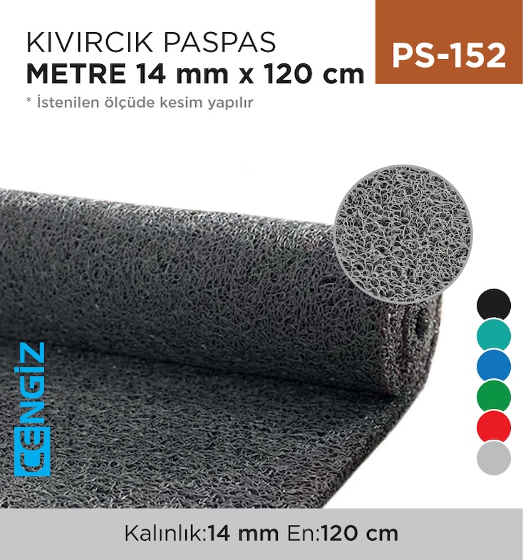 KIVIRCIK PASPAS 14 MM 120 CM METRE