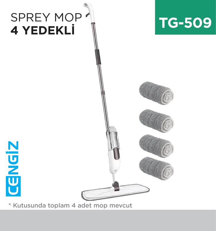 SPREY MOP TAKIM 4 YEDEKLİ