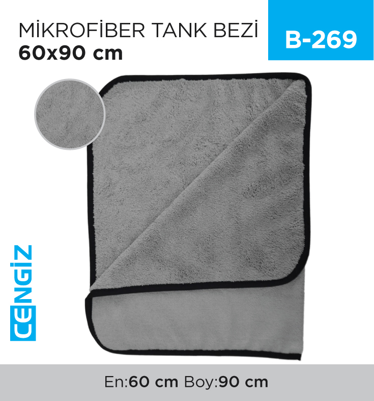 MİKROFİBER TANK BEZİ 60*90 CM (RND 18)