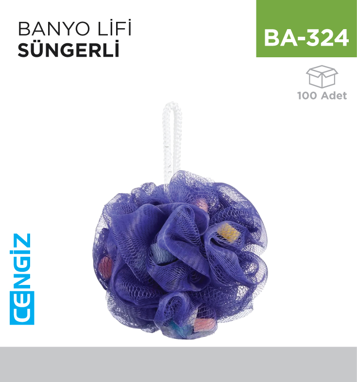 BANYO LİFİ SÜNGERLİ